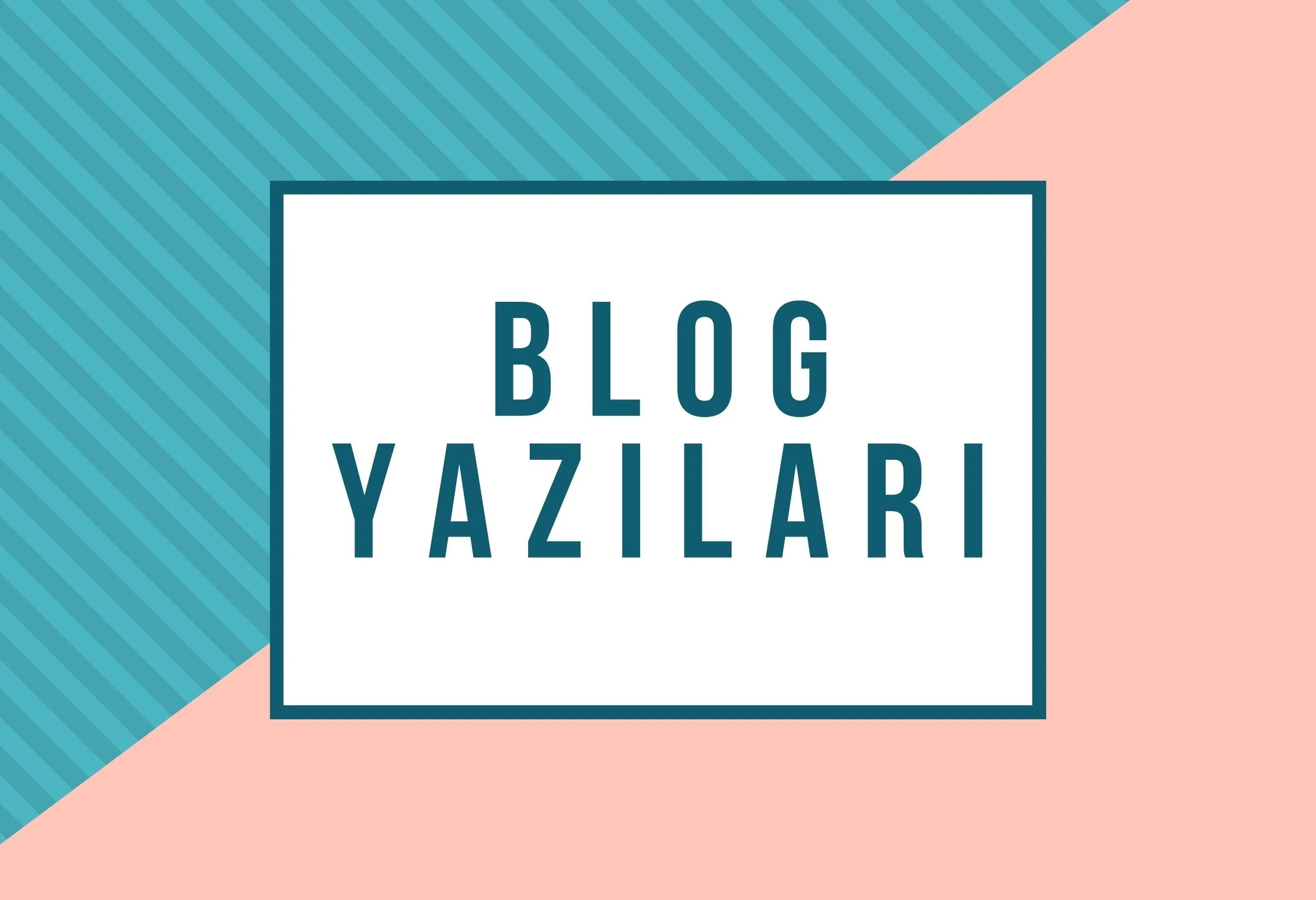 Blog Yazıları