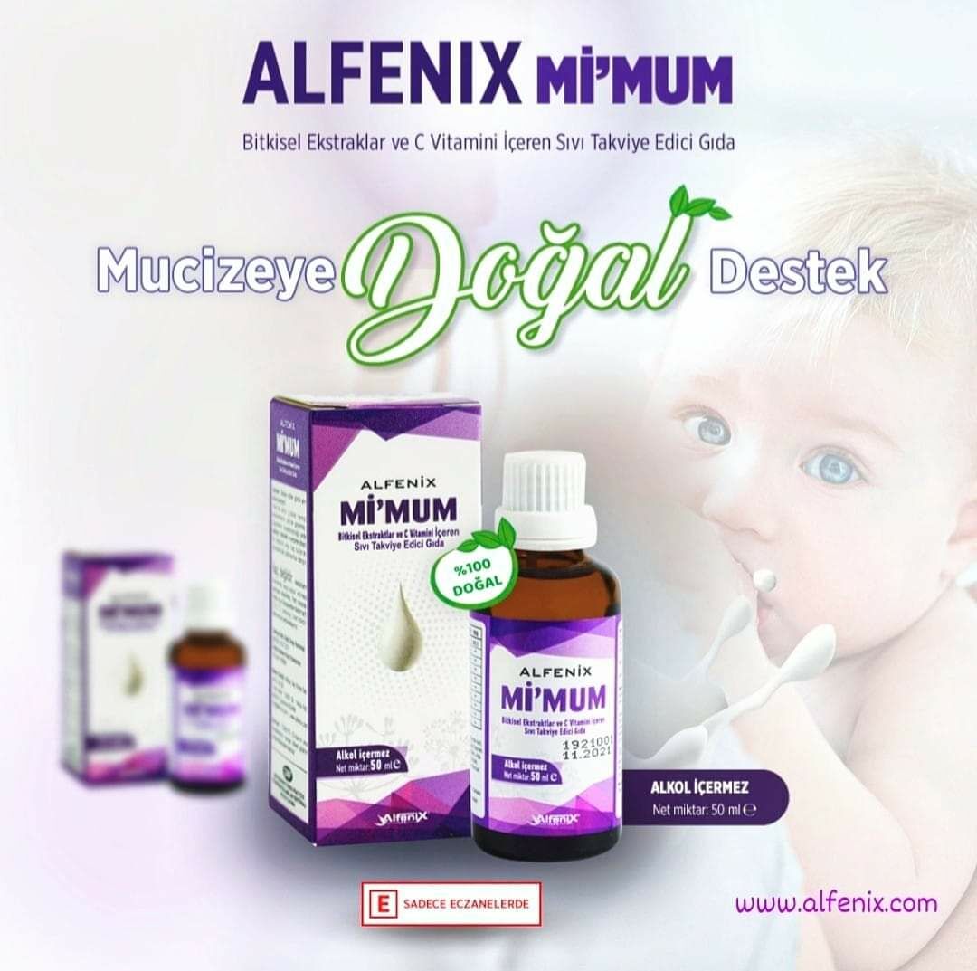 Alfenix Mimum Süt Arttırıcı Damla 50 Ml