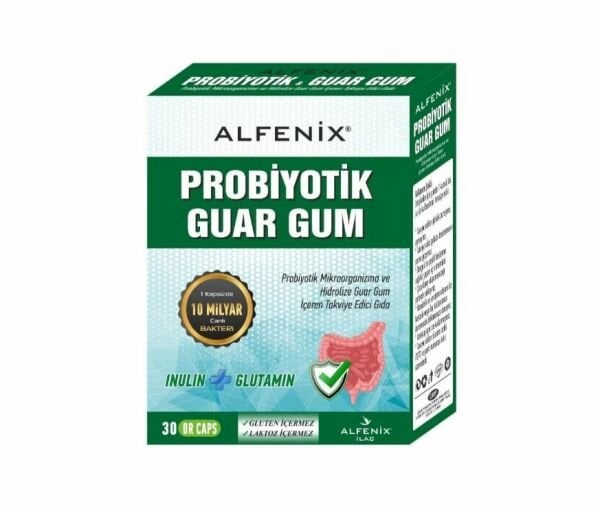 Alfenix Probiyotik Guar Gum 30 Dr Caps