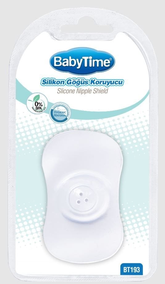 BabyTime Silikon Göğüs Koruyucu