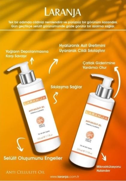 Laranja Selülit Kremi