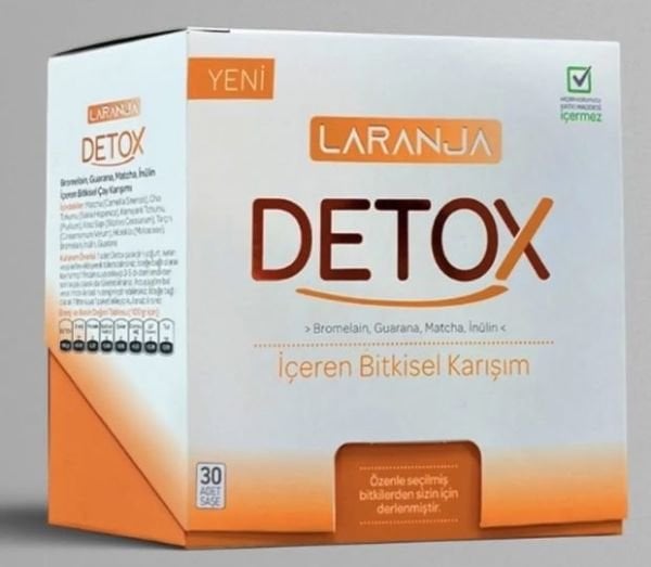 Laranja Detox Çayı 30 Saşe