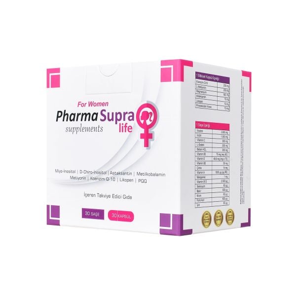 Pharma Supra Life Supplements For Women 30 Saşe + 30 Kapsül