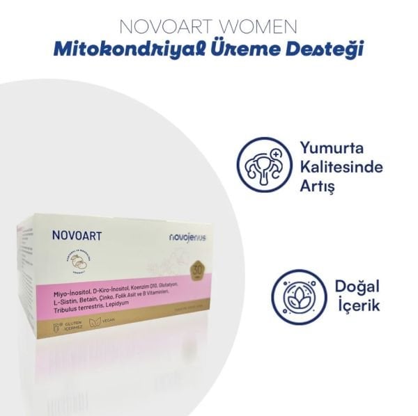NovoArt Women Mitokondriyal Üreme Desteği