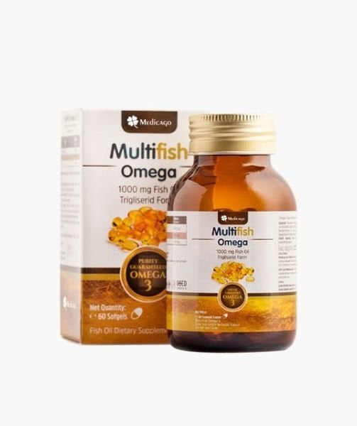 MedicaGo Omega-3 Balık Yağı 1000 Mg 60 Kapsül