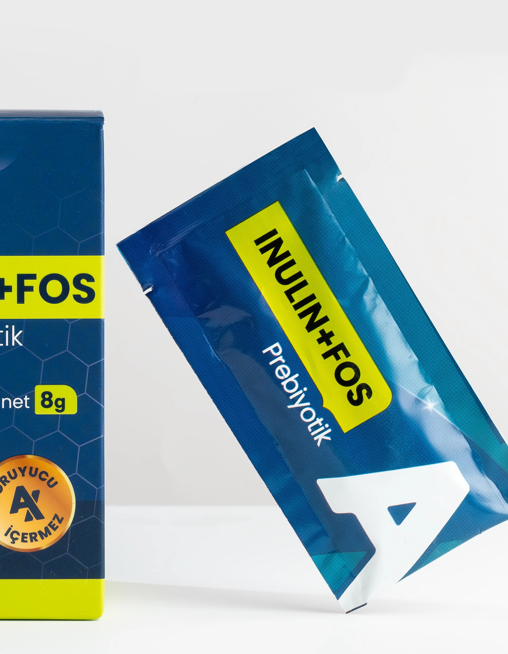 Aprivex Inulin + Fos Prebiyotik Lif Takviyesi 30 Günlük Saşe
