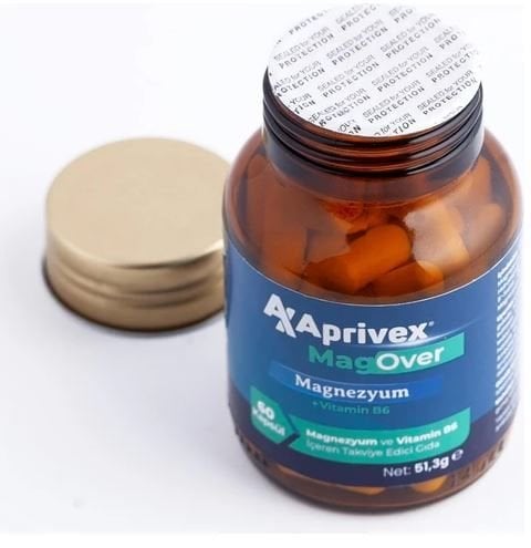 Aprivex Magover Magnezyum (60 Kapsül)