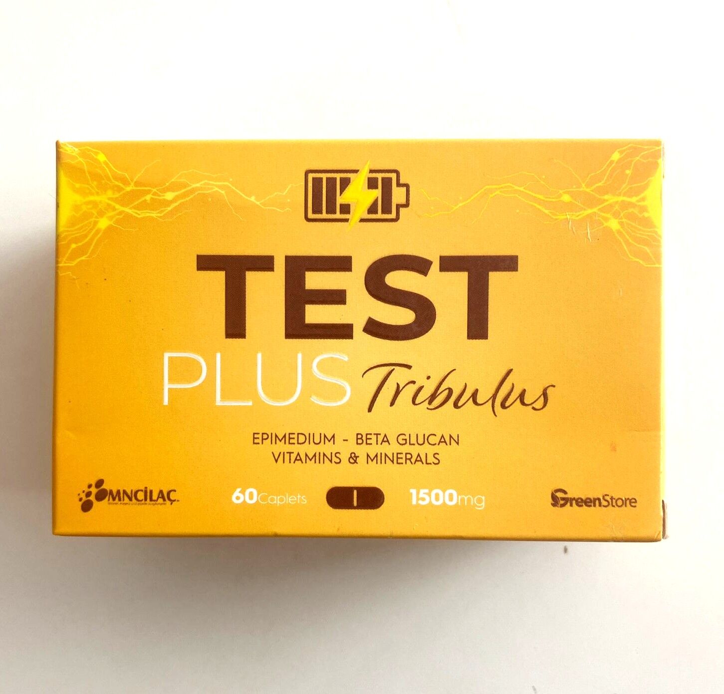 Green Store Test Plus Tribulus Takviye Edici Gıda 60 Kapsül