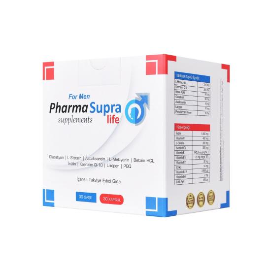 Pharma Supra Life Supplements For Men 30 Saşe + 30 Kapsül
