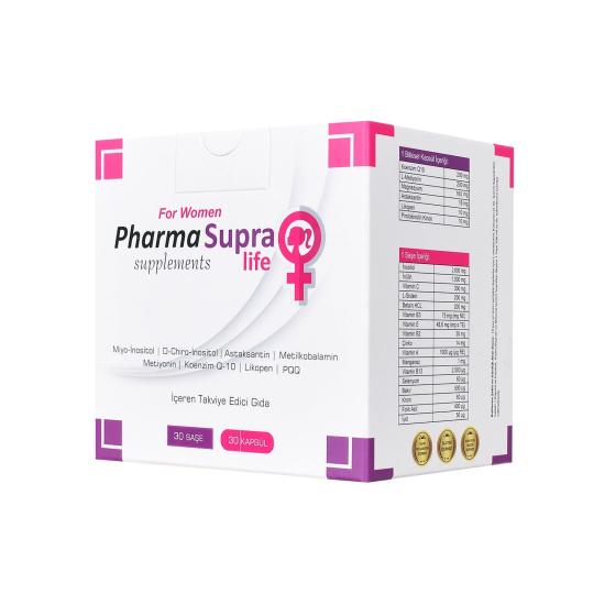 Pharma Supra Life Supplements For Women 30 Saşe + 30 Kapsül