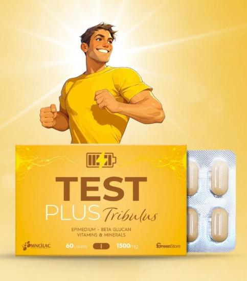 Green Store Test Plus Tribulus Takviye Edici Gıda 60 Kapsül
